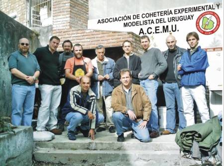 Jornada de fundación de ACEMU, asado mediante, como corresponde :-)